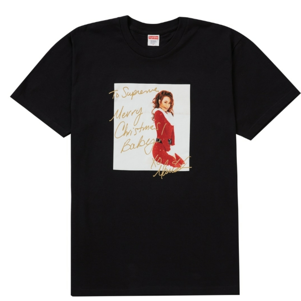 Supreme Mariah Carey Christmas Tee Sz L
